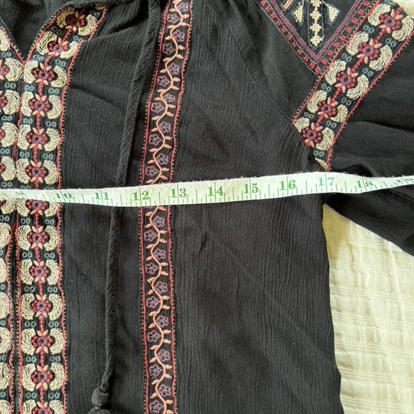 American Eagle Embroidered Blouse - S - Picture 5 of 11